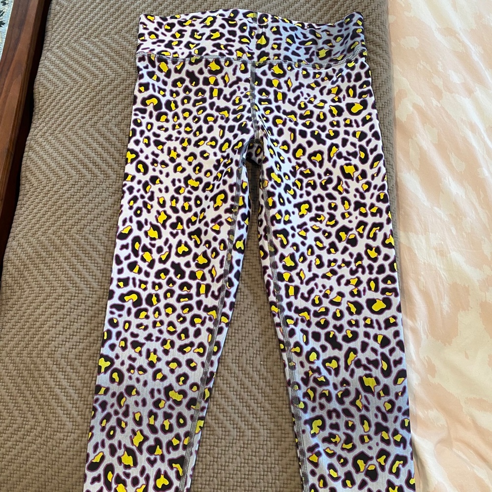 NWOT Terez Cheetah Leggings sz Large